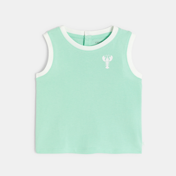 قميص داخلي من الجيرسيه للصبي الرضيع